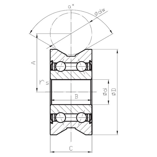 LV guide wheel